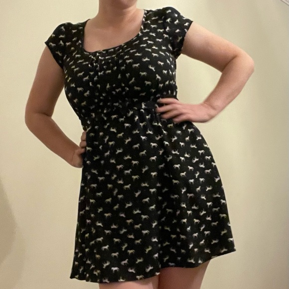 Amazing Horse Print Dress, Large - Picture 14 of 15